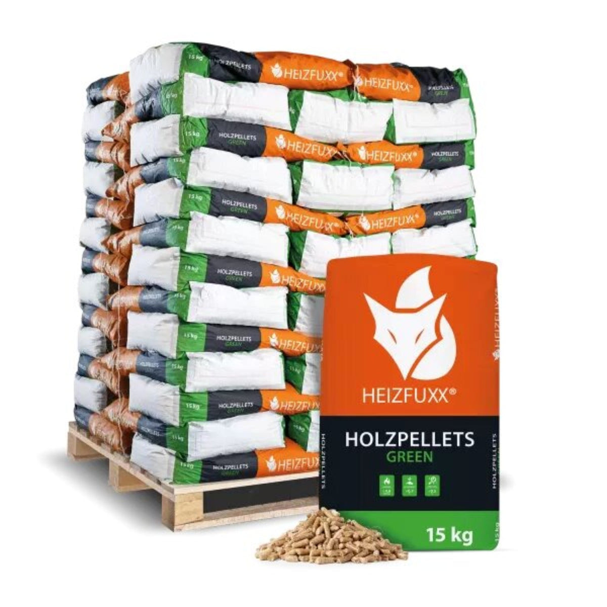 Holzpellets Green ENplus A1, 975 kg